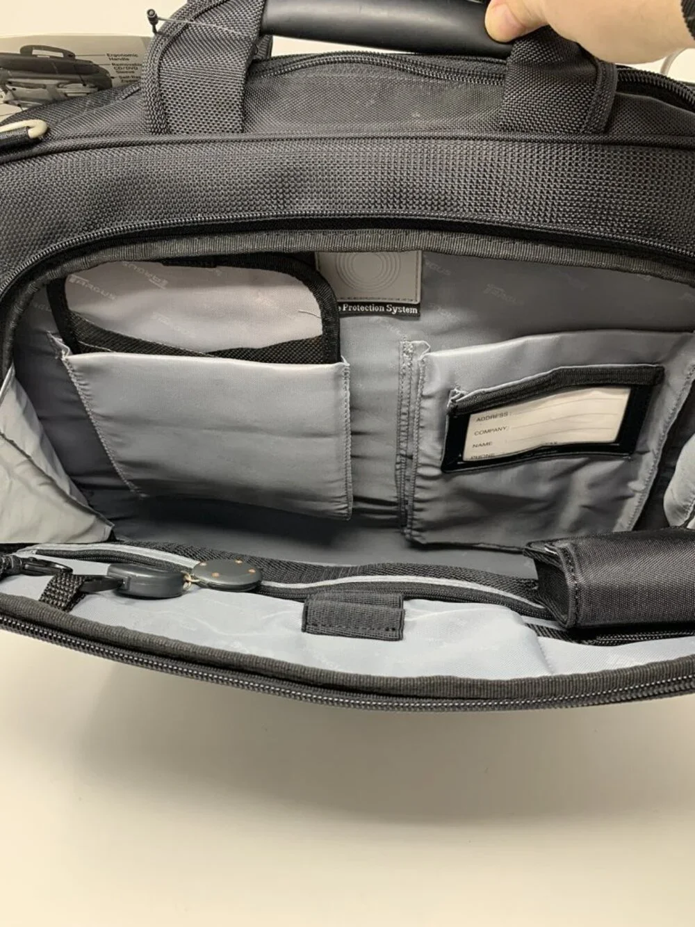 Targus Global Executive 15.4 Black Notebook Laptop Travel Bag Case Toploading